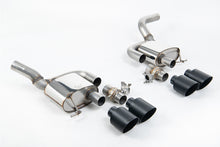 Load image into Gallery viewer, Milltek Valved Rear Silencer for Porsche Macan 2.9 GTS &amp; Turbo, Cerakote Black Tips