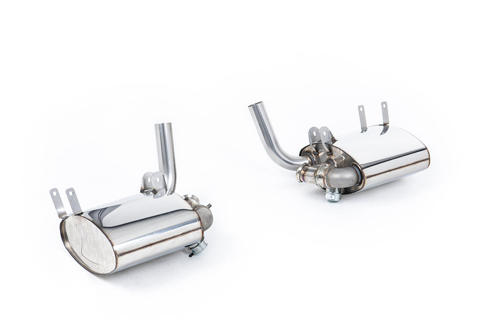 Milltek Valved Cat-Back Exhaust for Porsche 996 Carrera, OE Tips