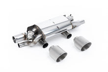 Load image into Gallery viewer, Milltek Valved Rear Silencer for Porsche 991.2 Carrera, Brushed Titanium Tips