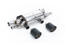 Load image into Gallery viewer, Milltek Valved Rear Silencer for Porsche 991.2 Carrera, Carbon Fibre Tips