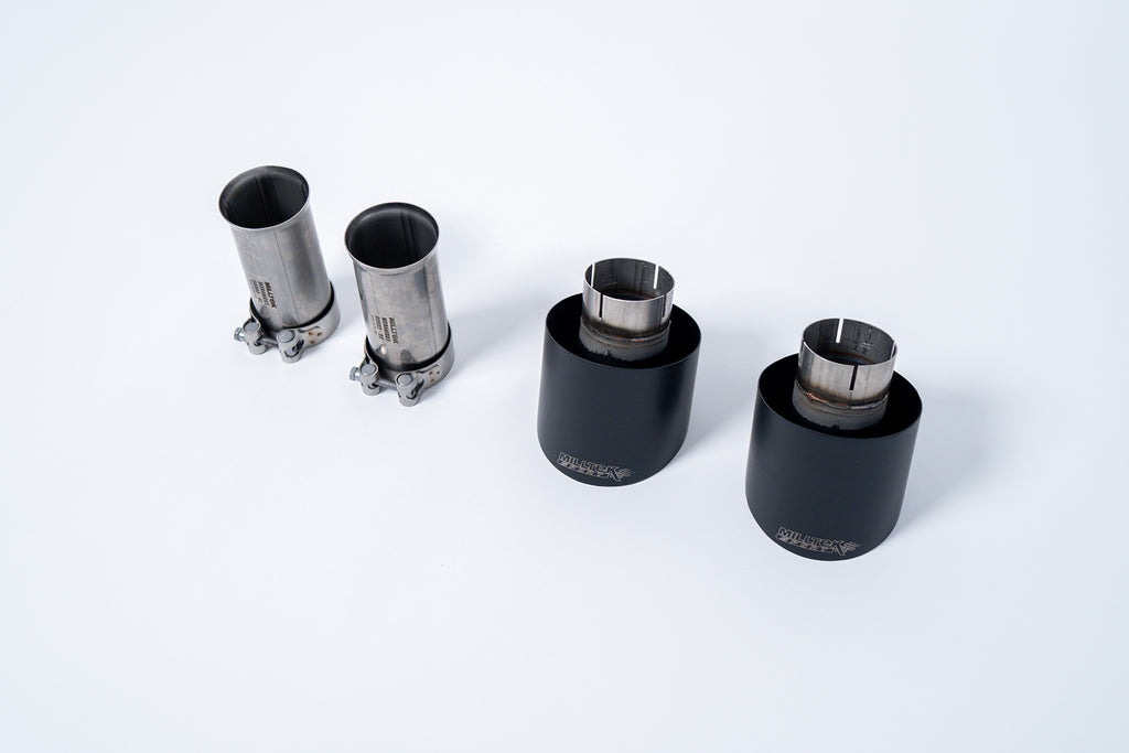 Milltek Cerakote Black Tips Fits to OE or Milltek Systems