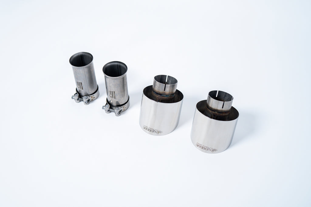 Milltek Polished Tips Fits to OE or Milltek Systems