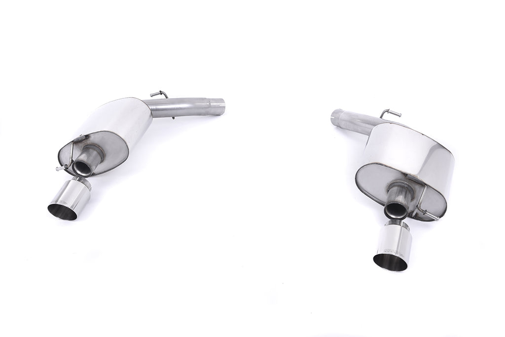 Milltek Rear Silencers for Range Rover Sport L494 5.0 Supercharged, Polished GT-90 Tips