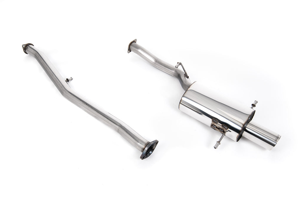Milltek Non-Resonated Cat-Back Exhaust for Subaru Impreza WRX STi GD, 100mm Tips