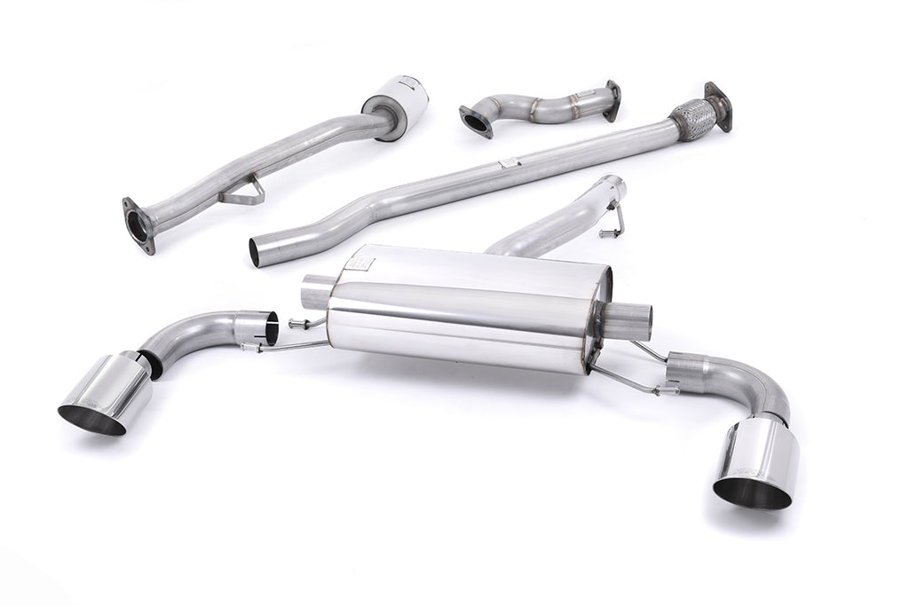 Milltek Non-Resonated Cat-Back Exhaust for Toyota GT86 Subaru BRZ, Polished Tips for Scion FR-S, Toyota 86