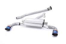 Load image into Gallery viewer, Milltek Non-Resonated Cat-Back Exhaust for Toyota GT86 Subaru BRZ, Burnt Titanium Tips