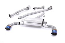 Load image into Gallery viewer, Milltek Non-Resonated Cat-Back Exhaust for Toyota GT86 / Subaru BRZ, Burnt Titanium Tips