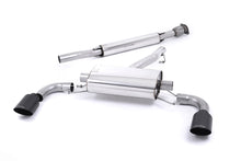 Load image into Gallery viewer, Milltek Resonated Cat-Back Exhaust for Toyota GT86 Subaru BRZ, Cerakote Black Tips