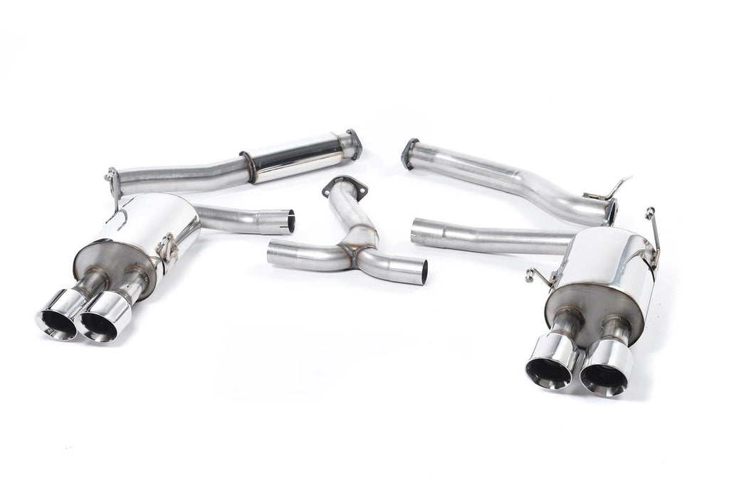 Milltek Resonated Cat-Back Exhaust for Subaru Impreza WRX STi 2014-2021, Polished Tips