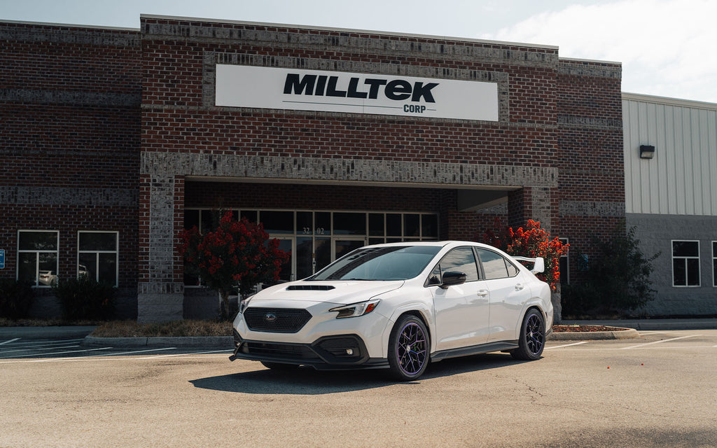 Milltek Resonated Cat-Back Exhaust for Subaru Impreza WRX VB, Polished Tips