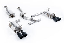 Load image into Gallery viewer, Milltek Resonated Cat-Back Exhaust for Subaru Impreza WRX STi 2014-2021, Cerakote Black Tips