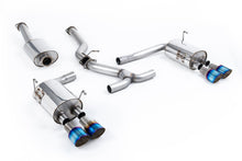 Load image into Gallery viewer, Milltek Resonated Cat-Back Exhaust for Subaru Impreza WRX STi GV GJ, Burnt Titanium Tips