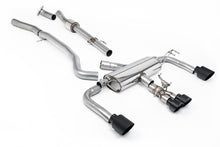 Load image into Gallery viewer, Milltek Valved Non-Resonated Cat-Back Exhaust for Toyota GR Corolla, Cerakote Black Tips (SSXTY150)