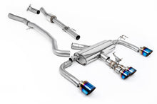 Load image into Gallery viewer, Milltek Valved Non-Resonated Cat-Back Exhaust for Toyota GR Corolla, Burnt Titanium Tips (SSXTY152)