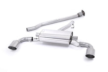 Load image into Gallery viewer, Milltek Non-Resonated Cat-Back Exhaust for Toyota GR86, Brushed Titanium Tips