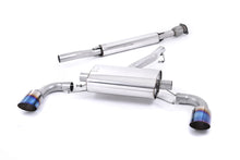 Load image into Gallery viewer, Milltek Resonated Cat-Back Exhaust for Toyota GR86, Burnt Titanium Tips