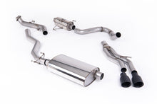 Load image into Gallery viewer, Milltek Resonated Cat-Back Exhaust for Toyota Tacoma 2024+, Cerakote Black Tips