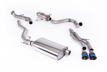 Load image into Gallery viewer, Milltek Resonated Cat-Back Exhaust for Toyota Tacoma 2.4L Turbo, Burnt Titanium Tips