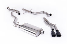 Load image into Gallery viewer, Milltek Non-Resonated Cat-Back Exhaust for Toyota Tacoma 2.4L, Cerakote Black Tips