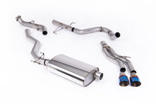 Load image into Gallery viewer, Milltek Non-Resonated Cat-Back Exhaust for Toyota Tacoma 2.4L Turbo, Burnt Titanium Tips