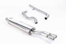 Load image into Gallery viewer, Milltek Non-Resonated Cat-Back Exhaust for VW Jetta MK4 1.8T, Polished Twin Tips