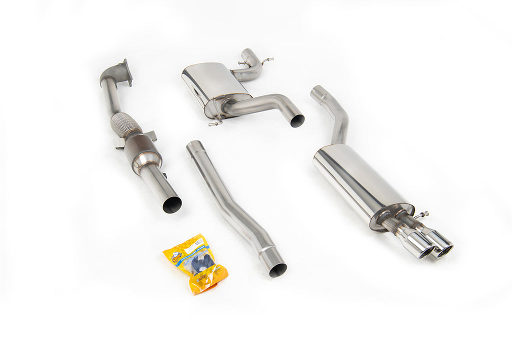 Milltek Turbo Back Exhaust for Volkswagen Jetta Mk5 GLI 2.0T FSI