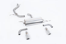 Load image into Gallery viewer, Milltek Non-Resonated Cat-Back Exhaust for VW Golf MK6 GTI, Polished Tips