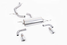 Load image into Gallery viewer, Milltek Non-Resonated Cat-Back Exhaust for VW Golf MK6 GTI, Polished Tips (SSXVW112)