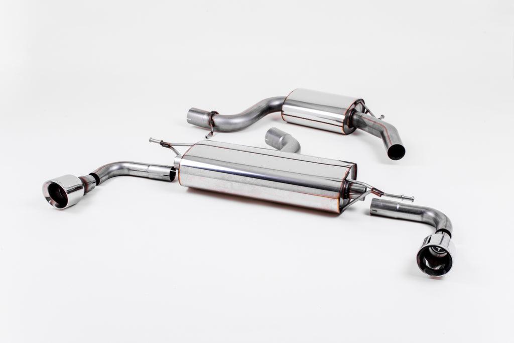 Milltek Resonated Cat-Back Exhaust for VW Golf MK6 GTI, Polished Tips