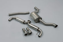 Load image into Gallery viewer, Milltek Resonated Race Cat-Back Exhaust for VW Golf MK6 GTI, Polished Tips