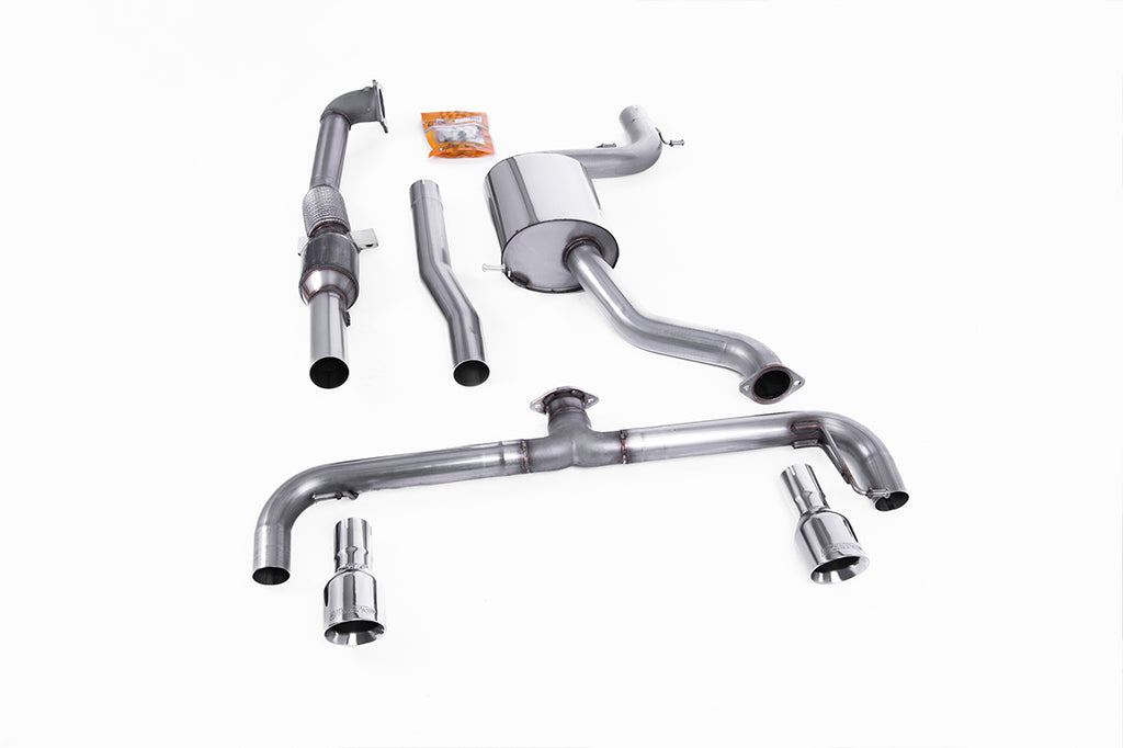 Milltek Race Turbo-Back Exhaust for Volkswagen Golf Mk6 GTI 2.0 TSI