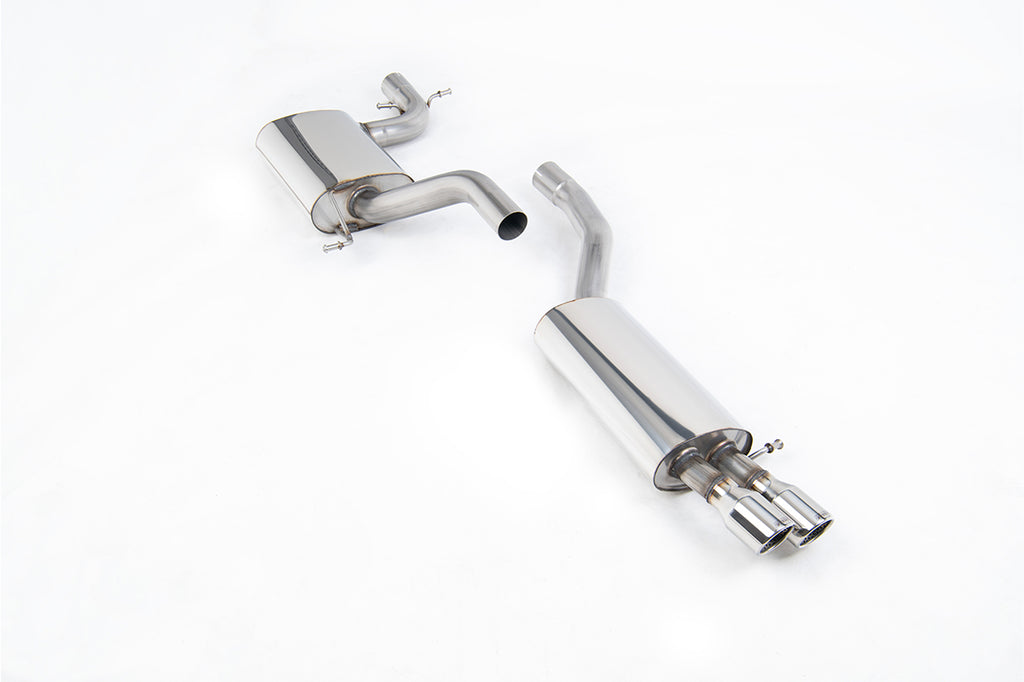 Milltek Resonated Cat-Back Exhaust for VW Jetta MK5 GLI, Twin JET Tips