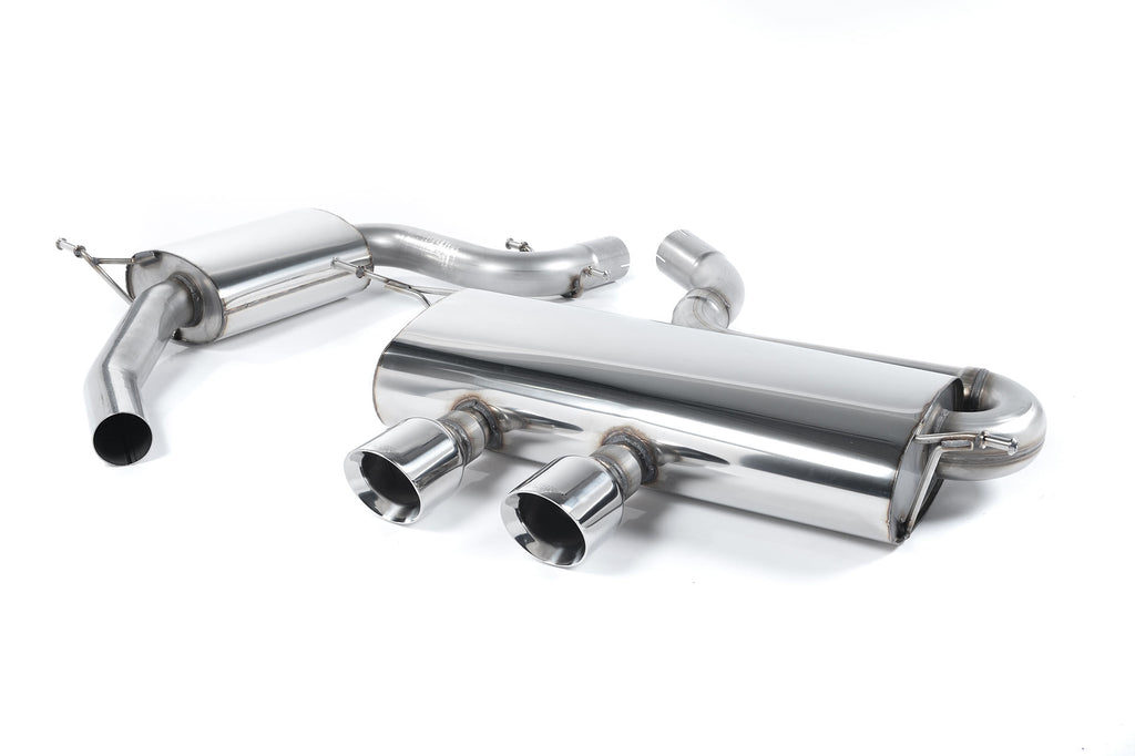 Milltek Resonated Cat-Back Exhaust for VW Golf MK5 GTI, Dual GT100 Tips