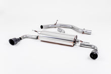 Load image into Gallery viewer, Milltek Non-Resonated Cat-Back Exhaust for VW Golf MK6 GTI, Cerakote Black Tips