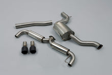 Load image into Gallery viewer, Milltek Resonated Race Cat-Back Exhaust for VW Golf MK6 GTI, Cerakote Black Tips
