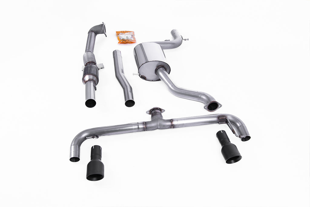 Milltek Race Turbo-Back Exhaust for Volkswagen Golf Mk6 GTI 2.0 TSI (SSXVW186)