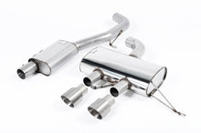 Load image into Gallery viewer, Milltek Resonated Race Cat-Back Exhaust for VW Golf R MK6, Brushed Titanium Tips