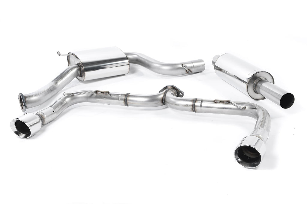 Milltek Non-Resonated Cat-Back Exhaust for VW Golf GTI MK7, Polished Tips