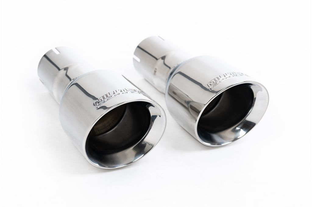 Milltek Resonated Cat-Back Exhaust for VW Golf MK7 GTI, Polished Tips
