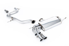 Load image into Gallery viewer, Milltek Non-Resonated Race Cat-Back Exhaust for VW Golf MK5 GTI 2.0T, Polished Tips