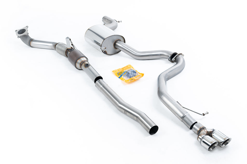 Milltek Turbo Back Exhaust for Volkswagen Jetta Mk6 GLI 2.0 TSI
