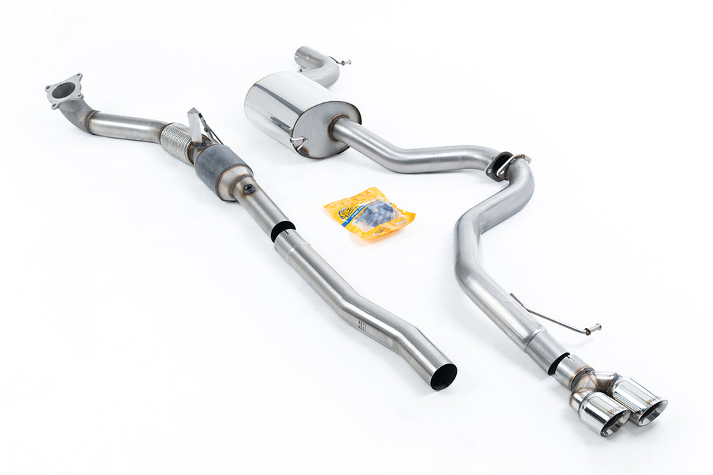 Milltek Turbo Back Exhaust for Volkswagen Jetta Mk6 GLI 2.0 TSI (SSXVW291)