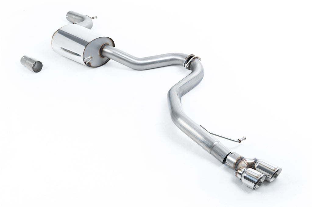 Milltek Resonated Cat-Back Exhaust for VW Jetta MK6 GLI, Polished Tips