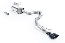 Load image into Gallery viewer, Milltek Resonated Cat-Back Exhaust for VW Jetta MK6 GLI, Cerakote Black Tips
