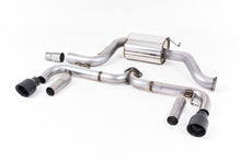 Load image into Gallery viewer, Milltek Non-Resonated Cat-Back Exhaust for VW Beetle A5 2.0 TSI, Cerakote Black Tips