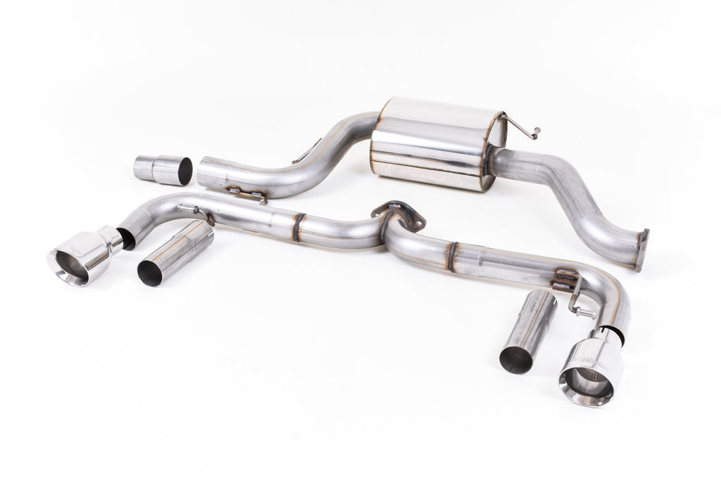 Milltek Non-Resonated Cat-Back Exhaust for VW Beetle A5 2.0 TSI, Polished Tips