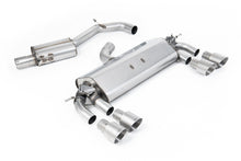 Load image into Gallery viewer, Milltek Resonated Cat-Back Exhaust for VW Golf R MK7, Brushed Titanium Tips