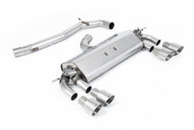 Load image into Gallery viewer, Milltek Non-Resonated Cat-Back Exhaust for VW Golf R MK7, Brushed Titanium Tips