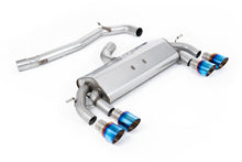 Load image into Gallery viewer, Milltek Non-Resonated Race Cat-Back Exhaust for VW Golf R MK7, Burnt Titanium Tips