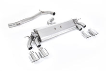 Load image into Gallery viewer, Milltek Non-Resonated GPF Back Exhaust for VW Golf MK7.5 R, Polished Tips